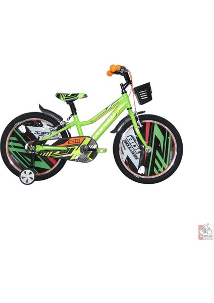 Raptor 20 Jant Vitessiz Çocuk Bisikleti Yeşil - Beyaz