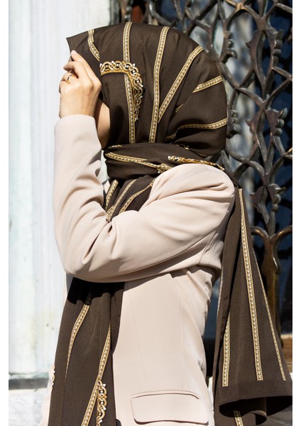 Lüks Medine Ipeği Şal