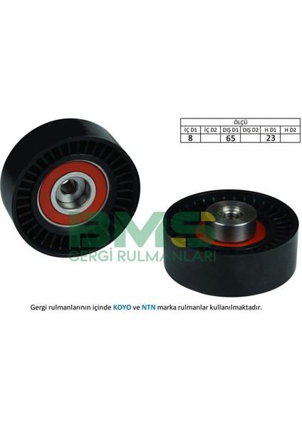 Alternatör Gergi Rulmani Doblo-Bravo Ii-Linea-Palio-Panda-Albea-Uno-Alfa Mito 1.2-1.4