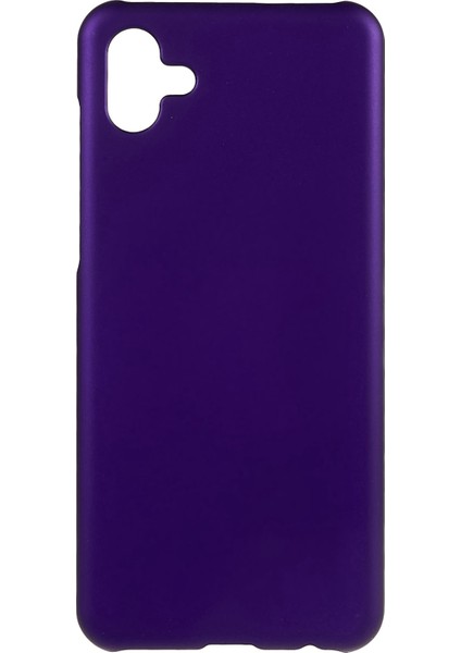 Samsung Galaxy A04 4g (164.4 x 76.3 x 9.1 Mm) Için Kauçuk Glossy Sert Pc Anti-Drop Koruyucu Arka Kapak Telefon Kılıfı (Yurt Dışından)