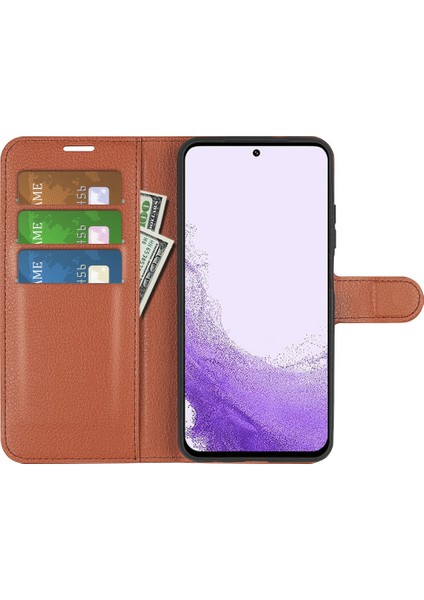 Samsung Galaxy S23 Anti-Çizelge Doku Pu Deri Tam Koruma Flip Cüzdan Telefon Kılıfı (Yurt Dışından) fiyatları
