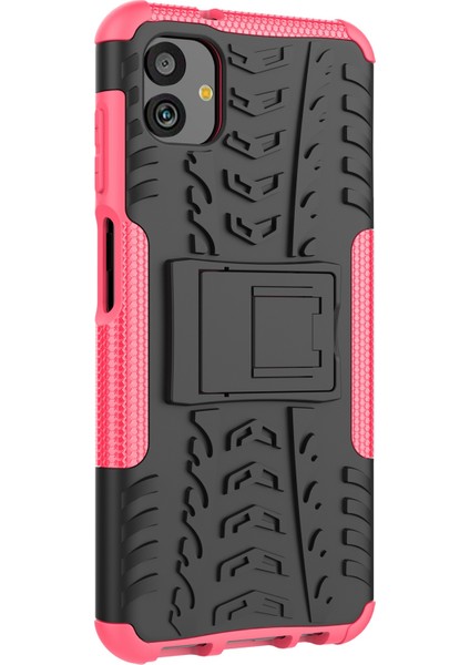 Samsung Galaxy A04 4g (164.4 x 76.3 x 9.1 Mm) / M13 5g Pc+Tpu Kasası Serin Lastik Deseni Koruyucu Kapak Telefon Kılıfı (Yurt Dışından) modelleri