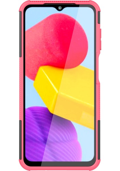 Samsung Galaxy A04 4g (164.4 x 76.3 x 9.1 Mm) / M13 5g Pc+Tpu Kasası Serin Lastik Deseni Koruyucu Kapak Telefon Kılıfı (Yurt Dışından) fırsatları
