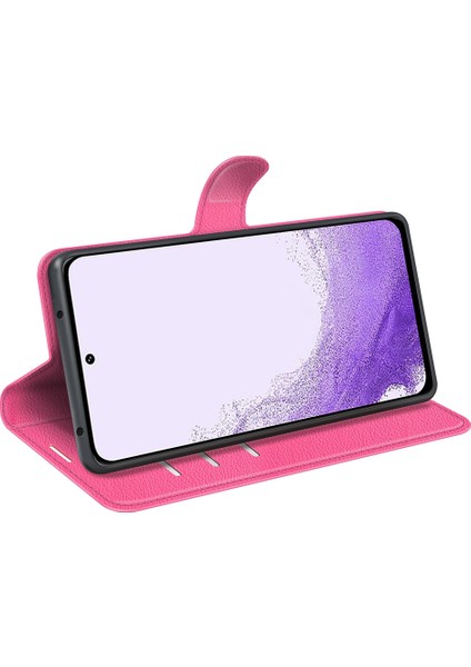Samsung Galaxy S23 Anti-Çizelge Doku Pu Deri Tam Koruma Flip Cüzdan Telefon Kılıfı (Yurt Dışından) modelleri