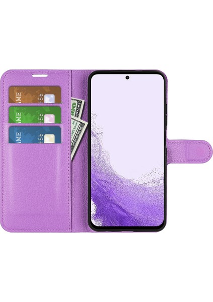 Samsung Galaxy S23 Anti-Çizelge Doku Pu Deri Tam Koruma Flip Cüzdan Telefon Kılıfı (Yurt Dışından) fiyatları
