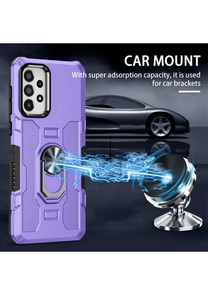 Samsung Galaxy A73 5g Pc + Tpu Ring Tutucu Dahili Metal Sayfası ile Telefon Kılıfı (Yurt Dışından) indirimleri