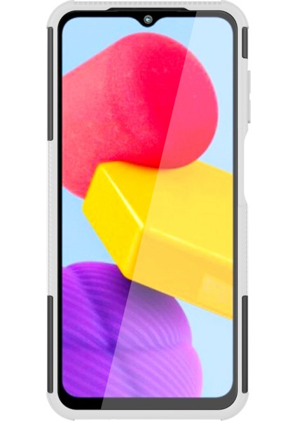 Samsung Galaxy A04 4g (164.4 x 76.3 x 9.1 Mm) / M13 5g Pc+Tpu Kasası Serin Lastik Deseni Koruyucu Kapak Telefon Kılıfı (Yurt Dışından) fırsatları