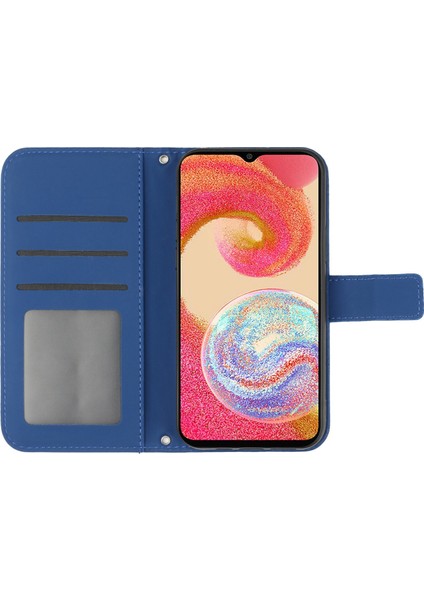 Samsung Galaxy A04E Için 4g HT04 Baskılı Ayçiçeği Flip Kapak Deri Deri Manyetik Kapatma Folio Cüzdan Omuz Kayışı Telefon Kılıfı (Yurt Dışından) indirimleri