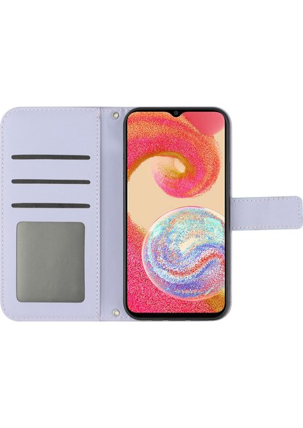 Samsung Galaxy A04E Için 4g HT04 Baskılı Ayçiçeği Flip Kapak Deri Deri Manyetik Kapatma Folio Cüzdan Omuz Kayışı Telefon Kılıfı (Yurt Dışından) indirimleri