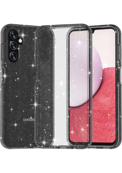 Samsung Galaxy A14 Için 5g Glittery Powder Yumuşak Tpu + Sert Pc Koruyucu Cep U Arka Kapak Telefon Kılıfı (Yurt Dışından) fiyatları