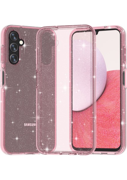 Samsung Galaxy A14 Için 5g Glittery Powder Yumuşak Tpu + Sert Pc Koruyucu Cep U Arka Kapak Telefon Kılıfı (Yurt Dışından) fiyatları