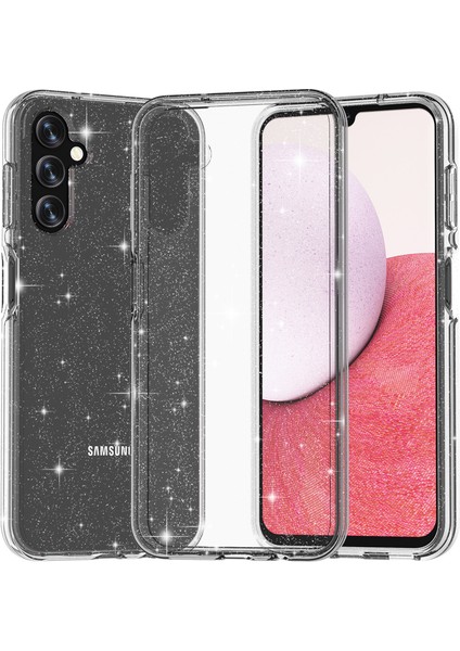 Samsung Galaxy A14 Için 5g Glittery Powder Yumuşak Tpu + Sert Pc Koruyucu Cep U Arka Kapak Telefon Kılıfı (Yurt Dışından) fiyatları