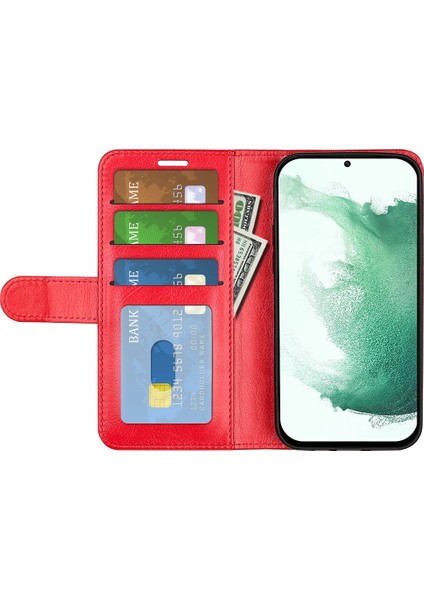 Samsung Galaxy S23 Plus Için Pu Deri Cüzdanı ile Çılgın At Dokusu Telefon Kılıfı (Yurt Dışından) fiyatları