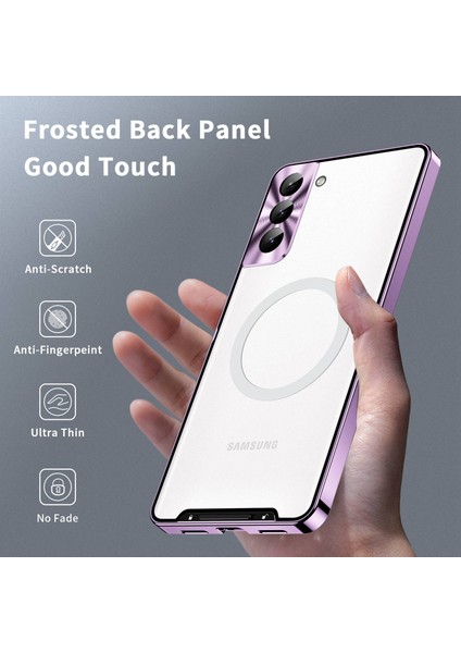Samsung Galaxy S21 Fe 5g Manyetik Adsorpsiyon Mat Tpu Geri + Metal Kenar Entegre Lens Koruma Bum Telefon Kılıfı (Yurt Dışından) indirimleri