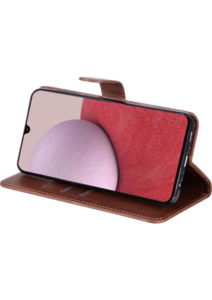 Samsung Galaxy A14 5g Buzağı Dokusu Manyetik Toka Cüzdan Kabuğu Fermuarı Cep I Pu Deri Telefon Kılıfı (Yurt Dışından) fırsatları