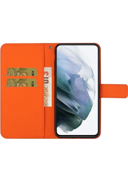 Samsung Galaxy S23 Için Cep U Pu Deri Cüzdan Etnik Tarzı Baskılı Çiçek Strap ile Telefon Kılıfı (Yurt Dışından) modelleri