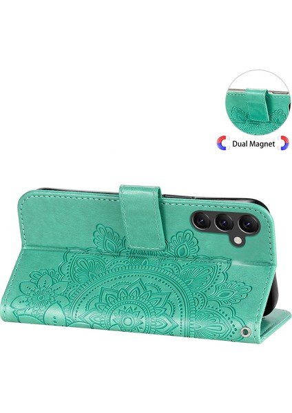 Samsung Galaxy A14 Için 5g Çiçek Baskı Pu Deri Folio Flip Katlanabilir Cüzdan Kayış Telefon Kılıfı (Yurt Dışından) fırsatları