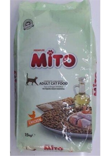 Tavuklu 15 kg Yetişkin Kedi Maması Adult Orjinal Paket