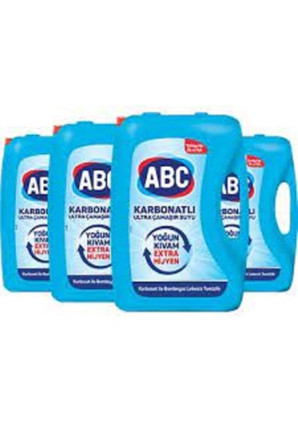 Abc Karbonatlı Ultra Çamaşır Suyu 3,25 Lt 4'lü Paket