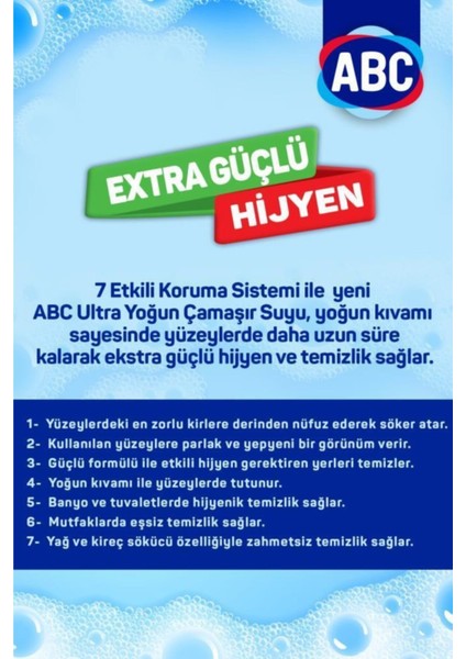 Dağ Rüzgarı Ultra Çamaşır Suyu 810 gr 6'lı modelleri