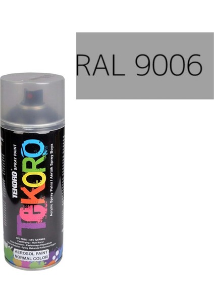 Sprey Boya Ral-9006 Beyaz Alüminyum 400 Ml