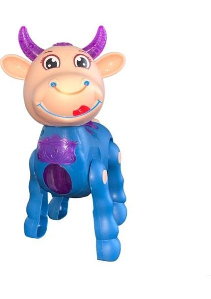 Oyuncak Hareketli Sesli ve Işıklı Sevimli Evcil Hayvanlar Inek