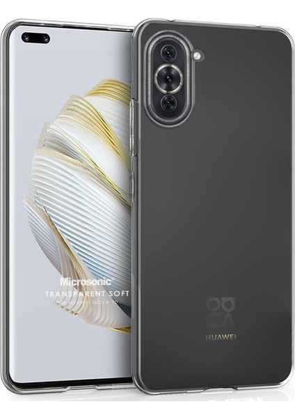 Huawei Nova 10 Pro Kılıf Transparent Soft Şeffaf