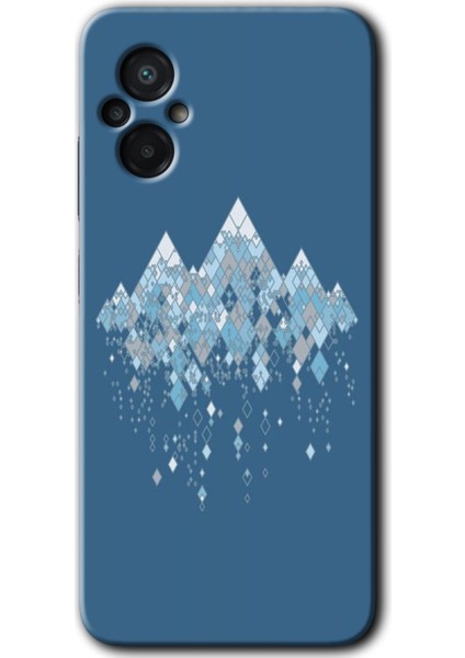 Poco M5 Kılıf Hd Desen Baskılı Arka Kapak - Iceberg