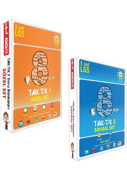 8. Sınıf Taktikli Tüm Dersler Soru Bankası Set