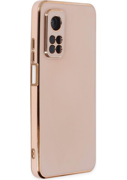 Xiaomi Mi 10T Pro Kılıf Olive Plated Pembe