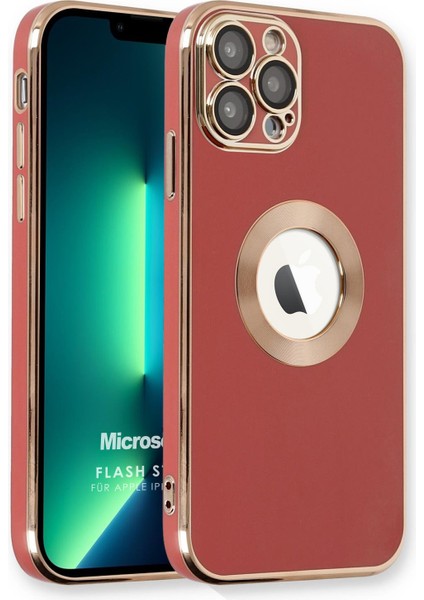 Apple iPhone 12 Pro Kılıf Flash Stamp Kırmızı