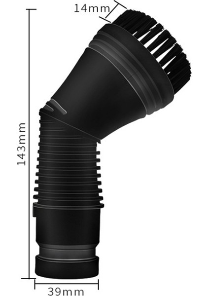 Baojiali Kablosuz Elektrikli Süpürge Aksesuarları İçin Uygun BW573 Emme Başlığı K380/D18 Yuvarlak Fırça Emme Başlığı (Yurt Dışından)