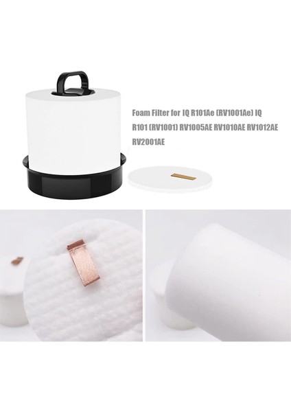 13 Adet Yedek Parça Iq R101AE RV1001AE Iq R101 RV1001 RV1005AE RV1010AE RV1012AE Robotsüpürge (Yurt Dışından)