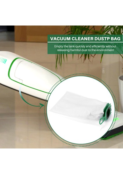 Elektrikli Süpürge Gags Vorwerk Kobold VB100 Vb 100 FP100 100 Elektrikli Süpürge Süpürgesi Elektrikli Torbaları Değiştirin (Yurt Dışından)