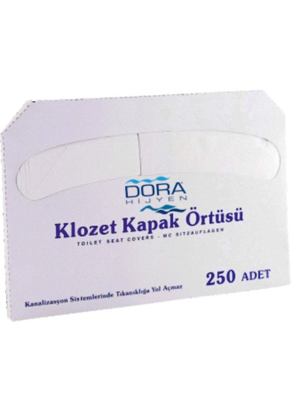 Klozet Kapağı Kağıt Örtüsü