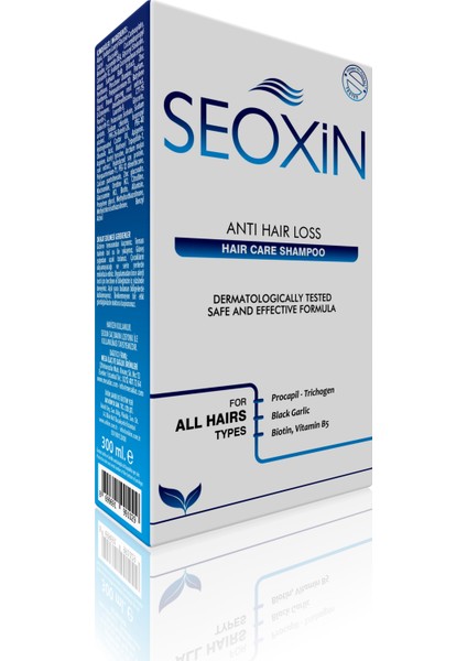SAÇ DÖKÜLMESİNE KARŞI ETKİLİ ŞAMPUAN 300 ML