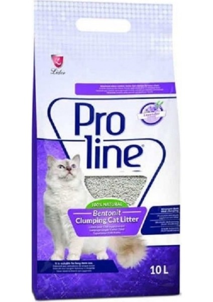 Plus Proline Proline Lavanta Kokulu Bentonit Kedi Kumu 10 Lt