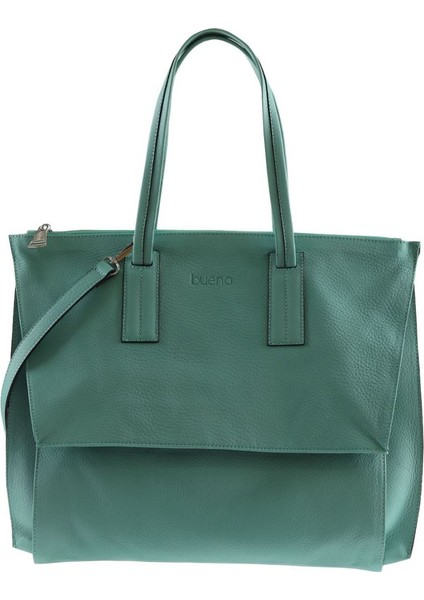 Yeşil Flotter Deri Kadın Çapraz Çanta