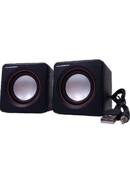 HD6049 Speaker Pc-Bilgisayar Hoparlörü- Laptop Notebook 1+1 Ses Sistemi-Usb Mini Hoparlör fiyatları