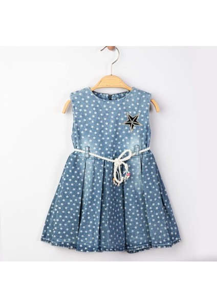 Minigirls Kız Çocuk Kot Elbise İlkbahar & Yaz Bayramlık