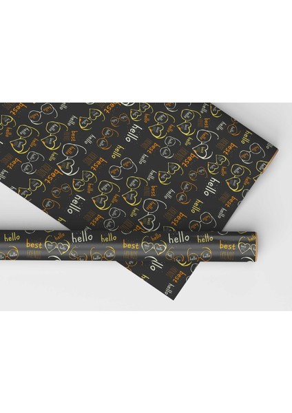 50 x 70 cm Yeni Best Friend Arkadaşlık Dostluk Temalı Hediye Paketleme Ambalaj Kağıdı (6’lı Paket) fiyatları