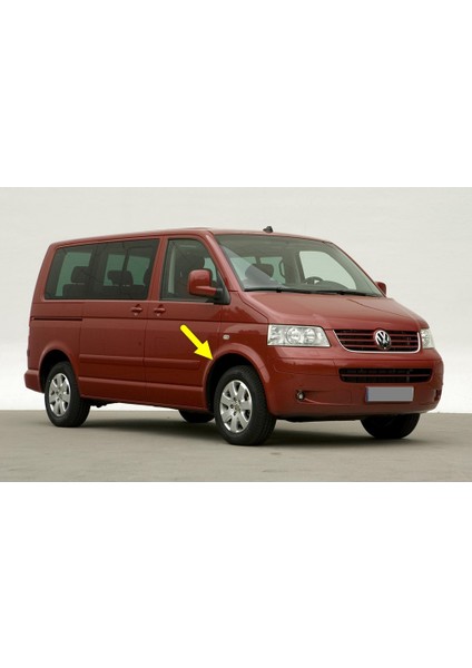 Vw Transporter T5 2004-2010 Ön Sağ Çamurluk Kapı Ara Fitili 7H0837566A