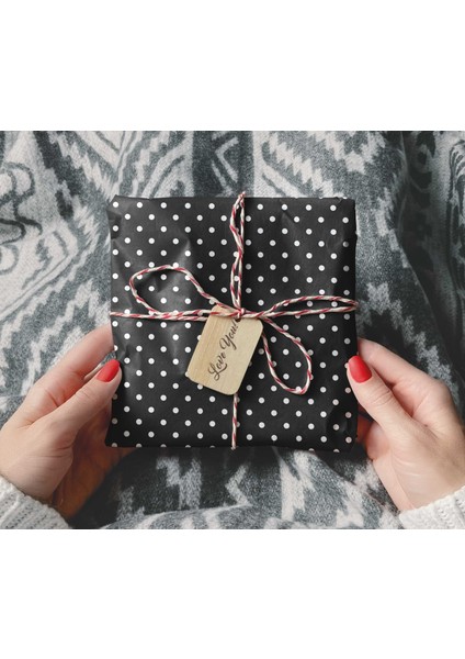 50 x 70 cm Puantiye Temalı Hediye Paketleme Ambalaj Kağıdı (6’lı Paket) fırsatları