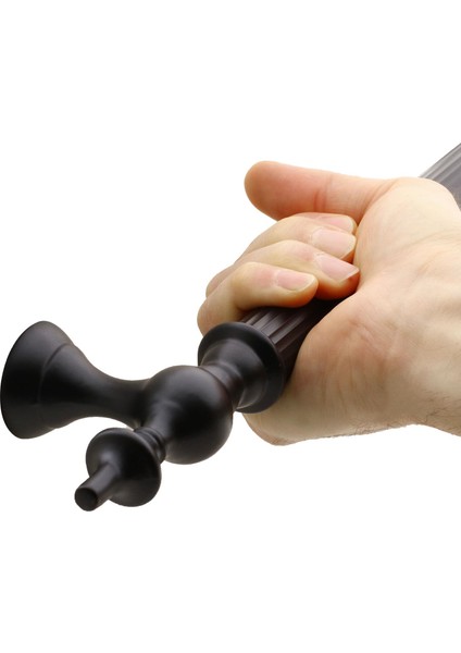 Çukurca Çekme Kolu Kapı Tutma Kulbu 70 cm Mat Siyah Metal Kulp Kapı Tutamağı
