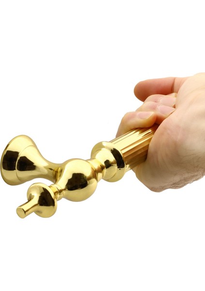 Çukurca Çekme Kolu Kapı Tutma Kulbu 22.5 cm Gold Altın Metal Kulp Kapı Tutamağı