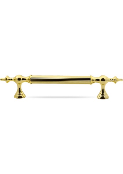 Çukurca Çekme Kolu Kapı Tutma Kulbu 22.5 cm Gold Altın Metal Kulp Kapı Tutamağı