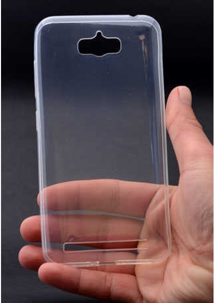 Asus Zenfone Max ZC550KL Ultra Ince Silikon Kılıf Şeffaf