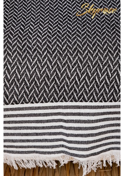Natural Pamuklu Koltuk Örtüsü 170 x 210 Koltuk Şalı