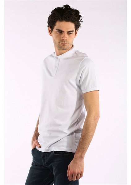 3717 Basic Battal Polo Yaka Erkek Tişört