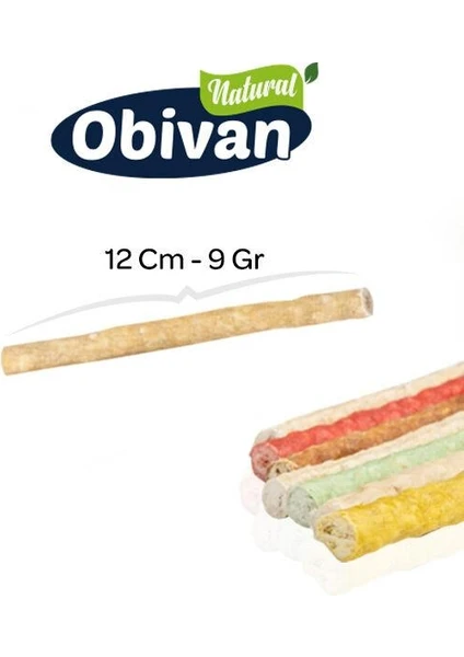 Renkli Munchy Çubuk 12 cm 9 gr 100 Adet